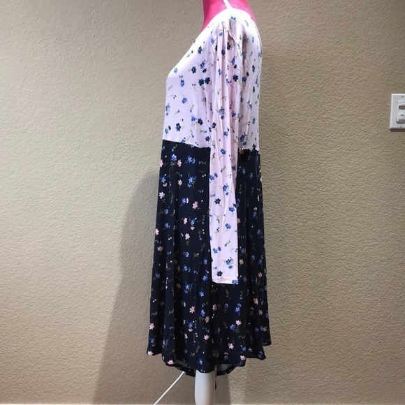 ASOS Maternity Mixed Print Tea Dress V Back 14 - Picture 4 of 7